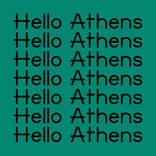 LC Athenian Sans - Typeface Font Design