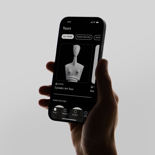 Museum of Cycladic Art: Visitor's Guide Mobile App Design