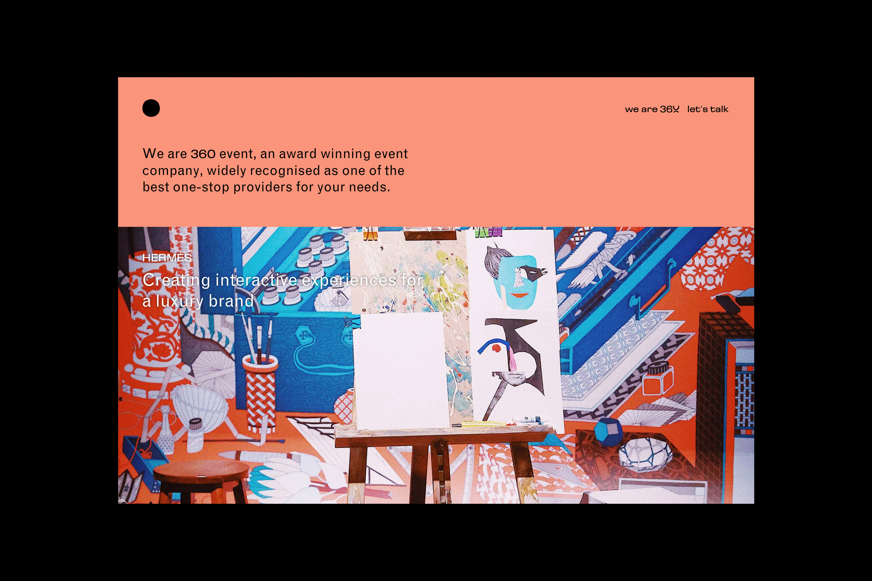 360 Event - Home Page