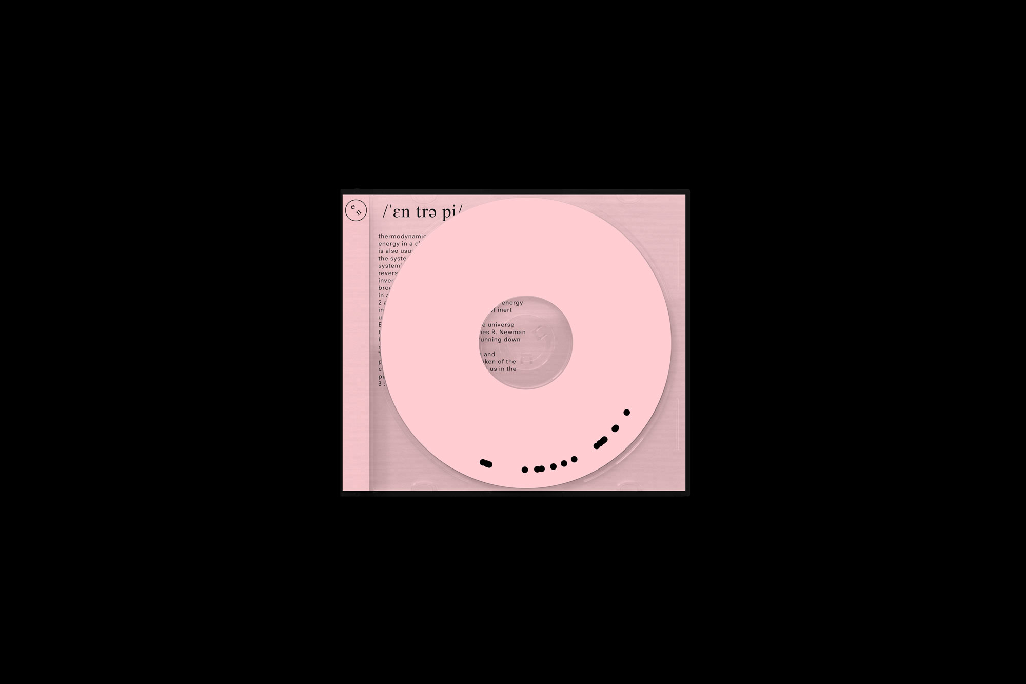 Entropy Media Urgency - Portfolio CD Design