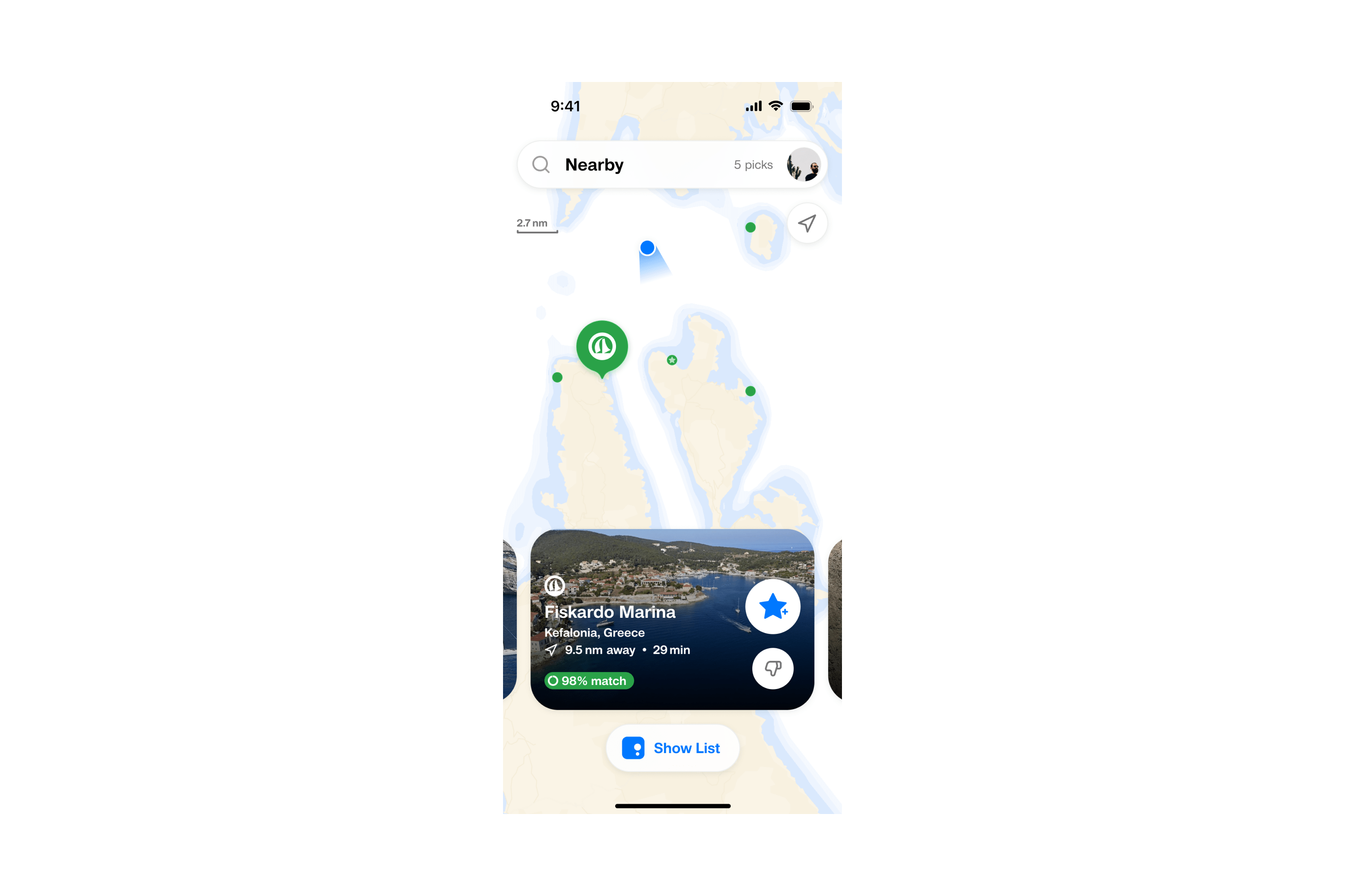 Keeano Boating App - Explore the Mediterranean Nautical Map