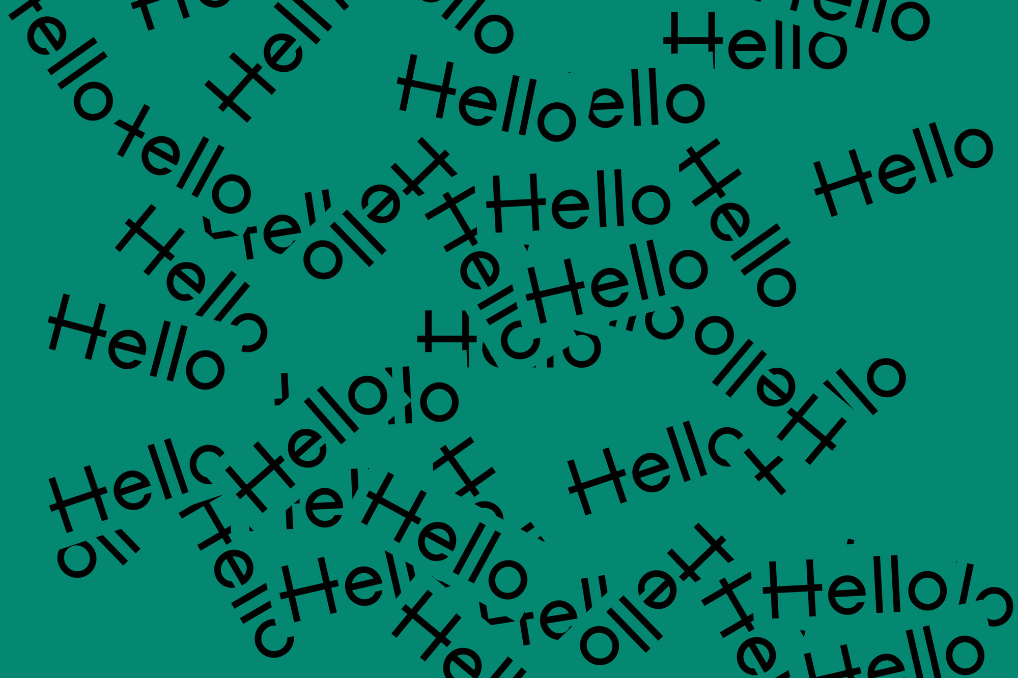 LC Athenian Sans - Typeface Design - Poster