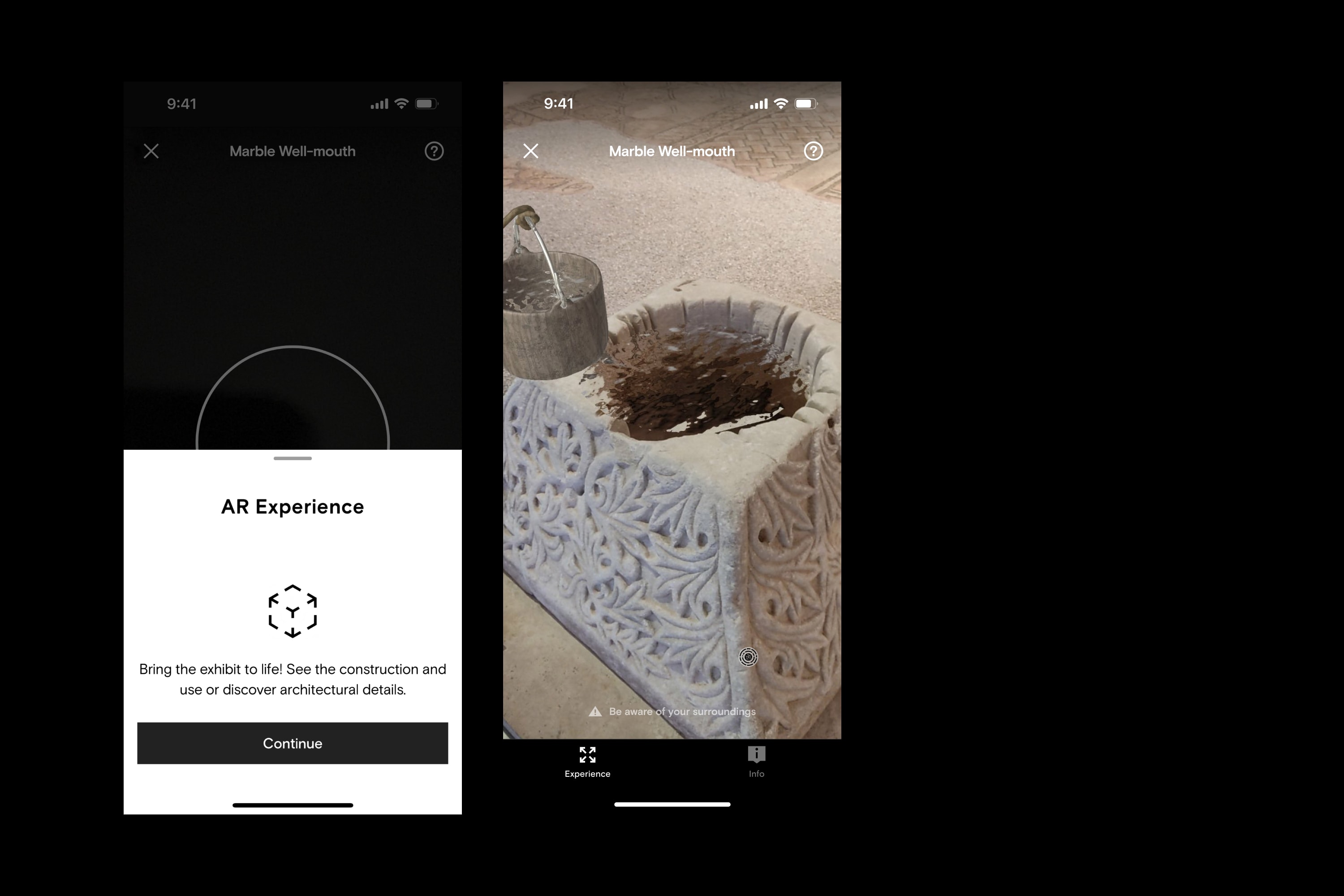 Museum of Byzantine Culture Thessaloniki - Experiences AR App Augmented Reality