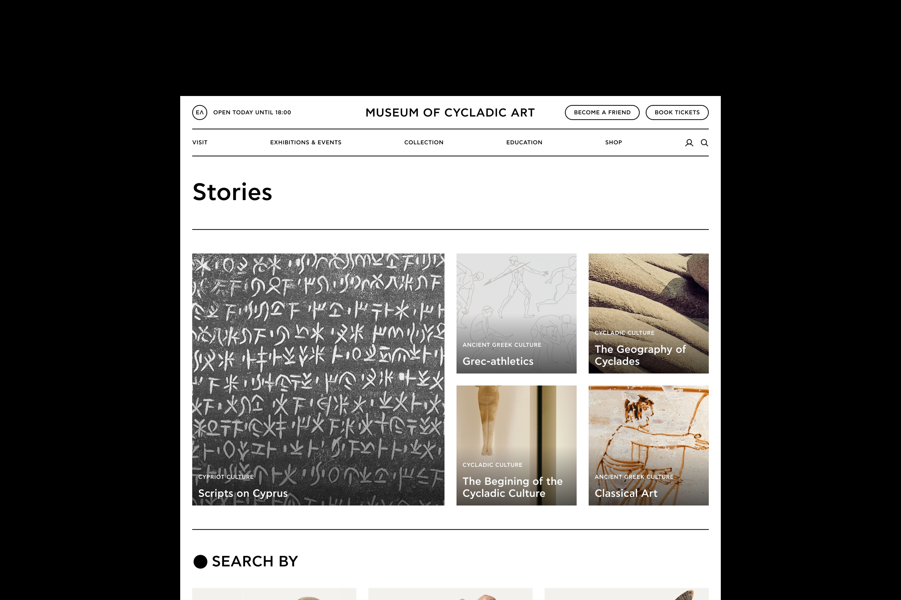 Museum of Cycladic Art - Stories and Essays