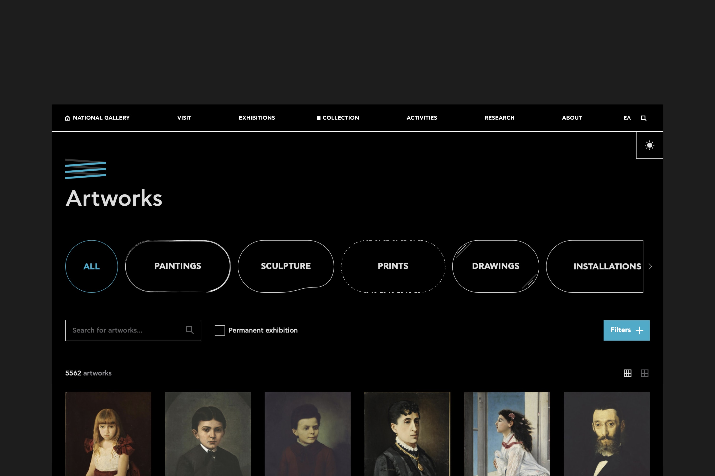 National Gallery Athens - Collection - Artworks List