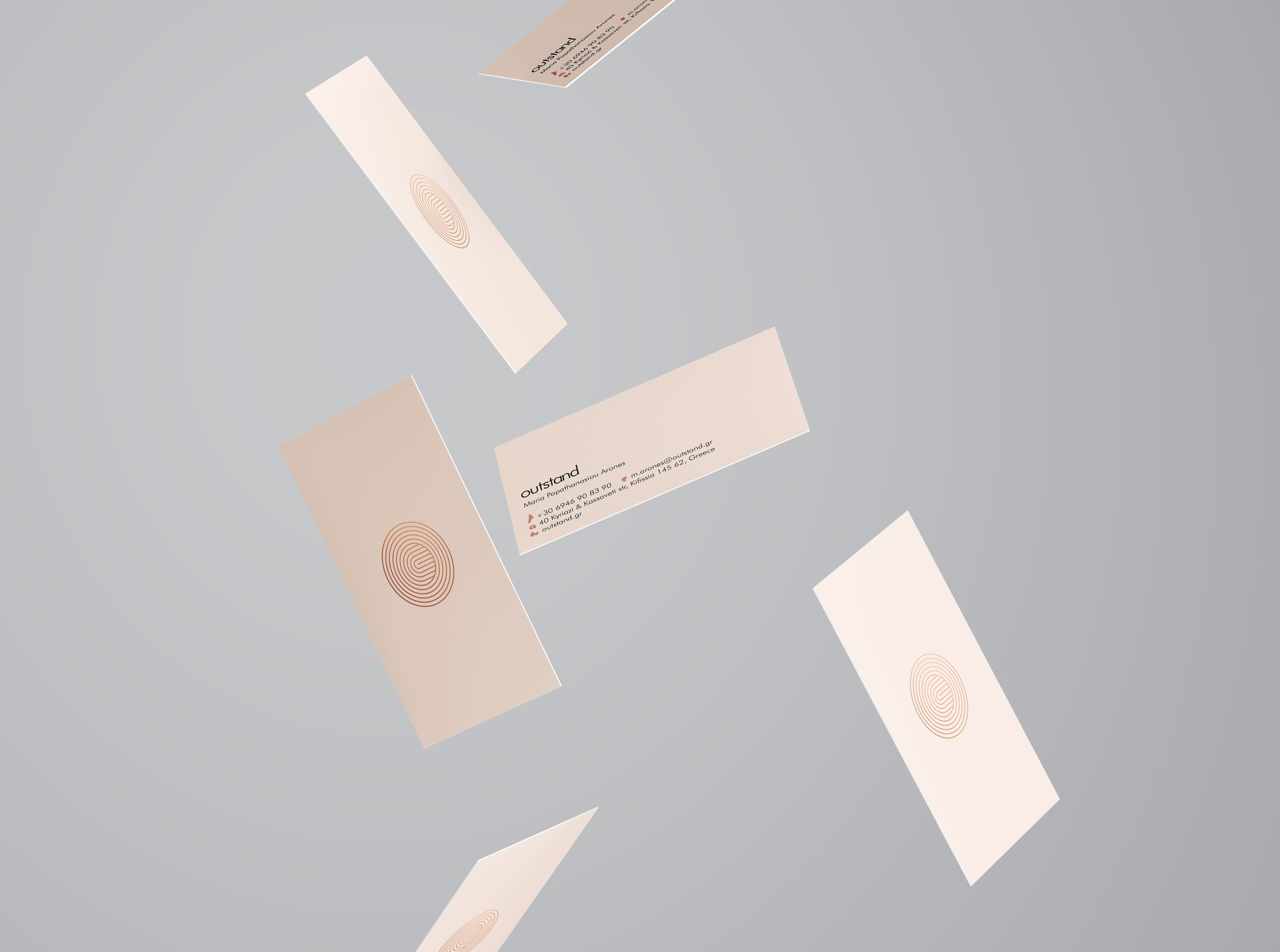 Outstand Bespoke Communications - Business Cards