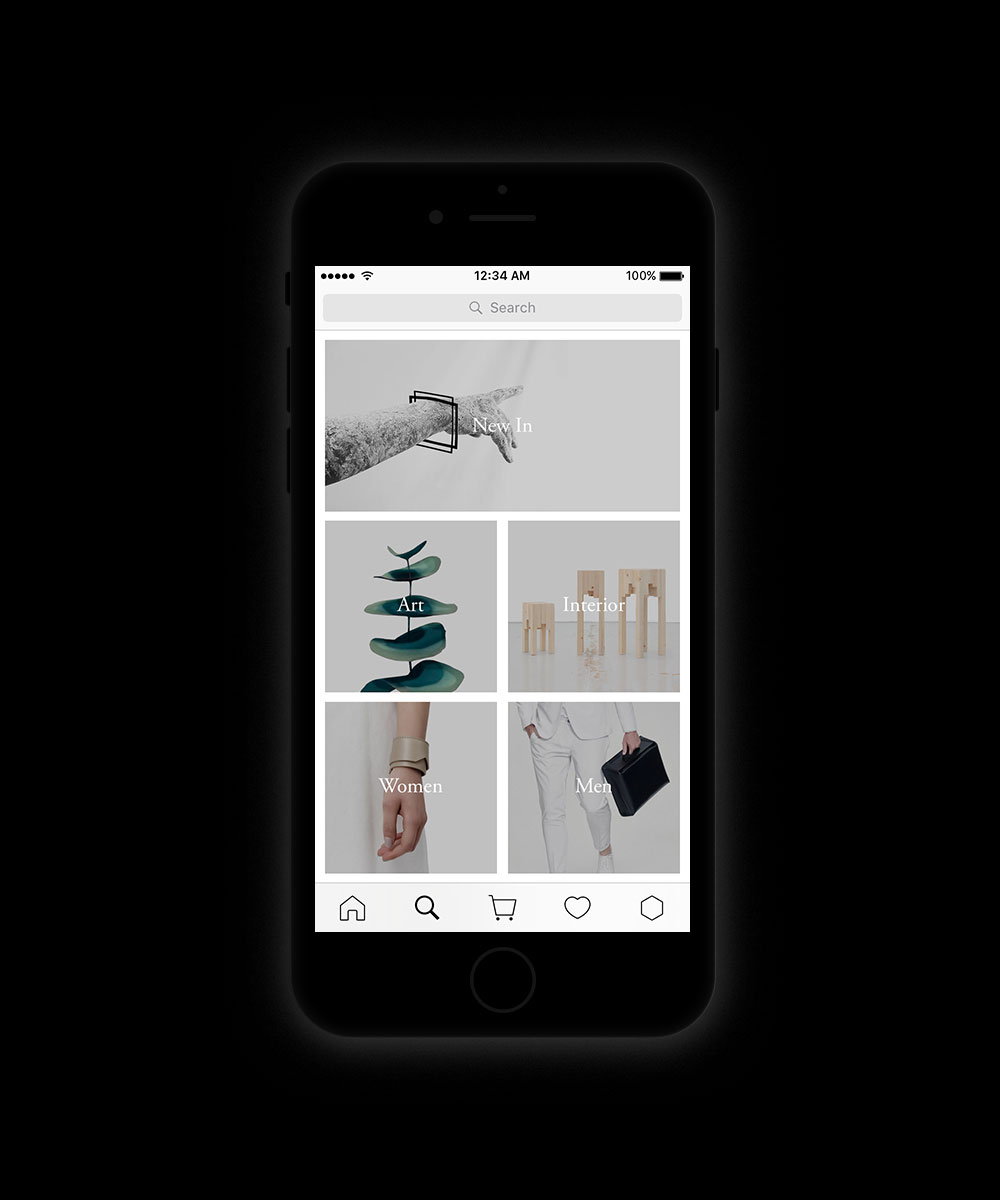 Qrator iOS App - Discover Products